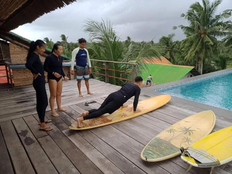 Lexias Hostel And Workspace - Siargao Catangnan エクステリア 写真